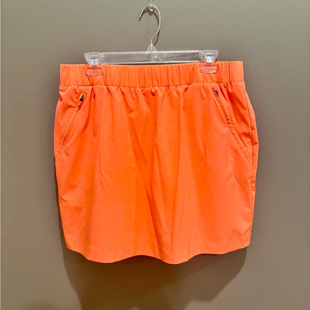 Lou and grey bright orange tennis skirt